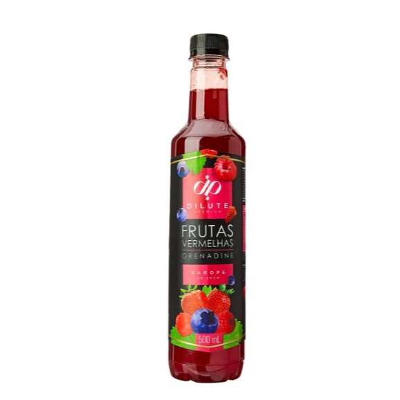 XAROPE DILUTE FRUTAS VERMELHAS ZERO 500ML