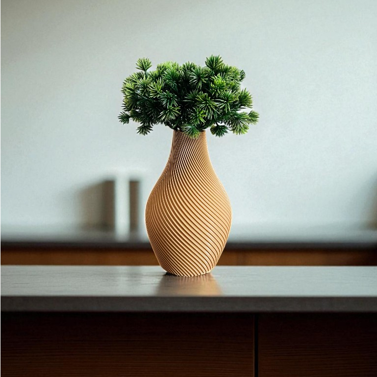 Vaso Decorativo Elegance Moderno para Plantas Artificiais Ideal para Sala Quarto Escritório e Decoração de Casa