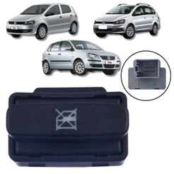 BOTÃO INTERRUPTOR BLOQUEIO DO VIDRO VW POLO 2003/2012 FOX SPACEFOX