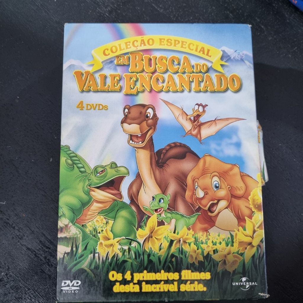 DVD Original - Em Busca do Vale Encantado: 4 Primeiros Filmes