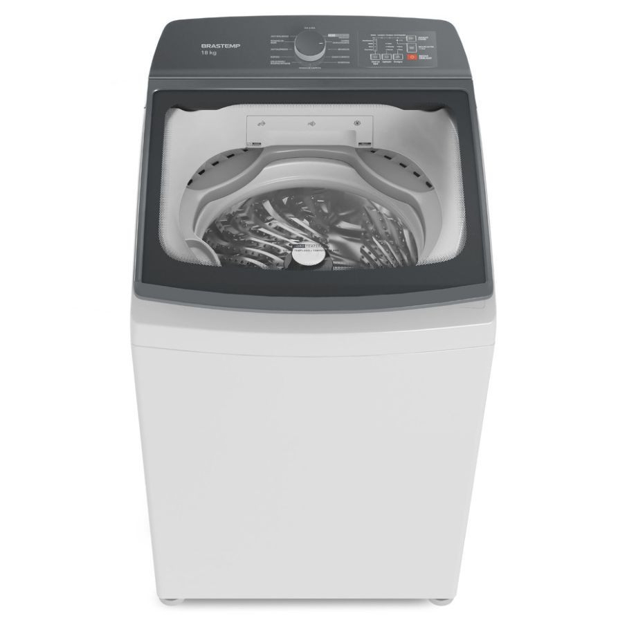 Máquina de Lavar Brastemp 18Kg Branca com Ciclo Tira Manchas Advanced e Ciclo Antibolinha - BWF18AB