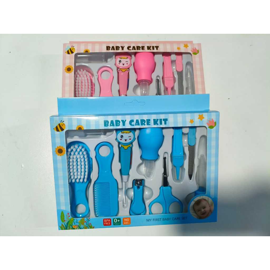 Kit Higiene Com Termômetro Cuidado Bebê Recém Nascido em Oferta na Shopee