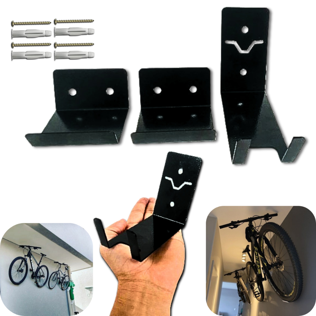 Suporte de Bicicleta Fixo Parede Universal Speed MTB em Oferta na Shopee