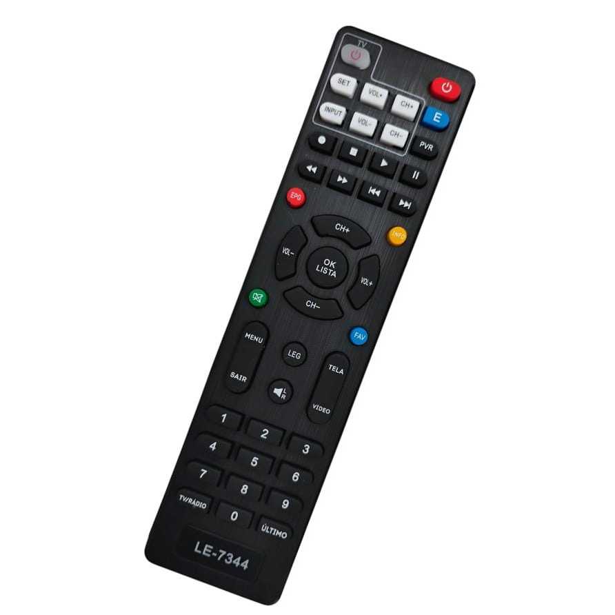 Controle remoto Parabolica Digital Elsys SATMAX 5 sky-9318 Le-7344
