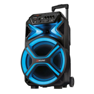Caixa de Som Amplificadora Mondial CM-550-L com Led 550W em Oferta na Shopee