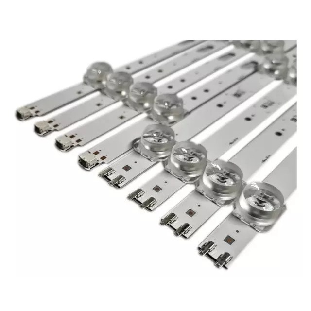 Barra de LED Samsung Original TV UN55CU7700G UN55CU7700 - Kit completo 8 barras ORIGINAIS