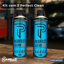 Koube Perfect Clean 2x500ml Descarbonizador Motor Limpa Sistema de Combustível