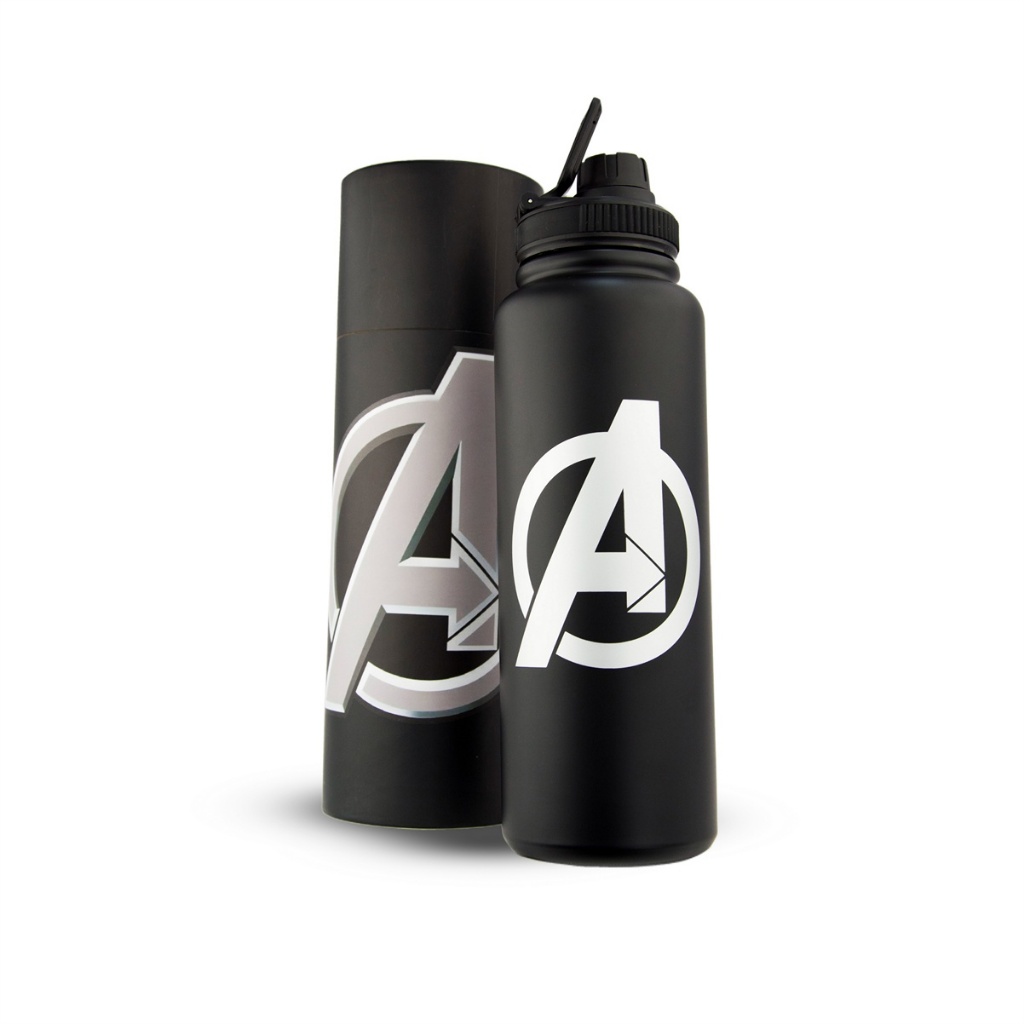 Garrafa Vingadores Marvel Térmica 1L Inox Acessório em Oferta na Shopee