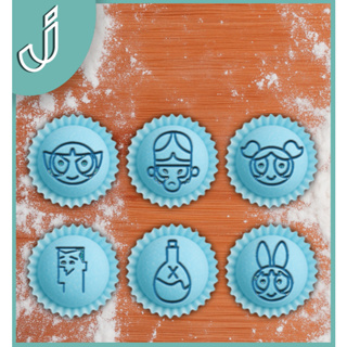 Carimbos / Marcadores Tema Poderosas Meninas Super Heroínas para Brigadeiros Docinhos em Oferta na Shopee