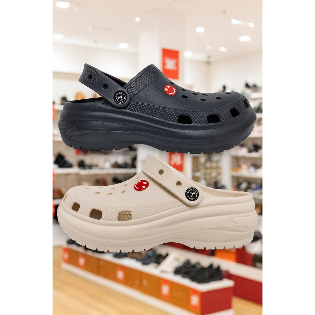 Babuche Sandália Nuvem Plataforma Alta Tratorada Leve Massageadora Ortopédca Yvate