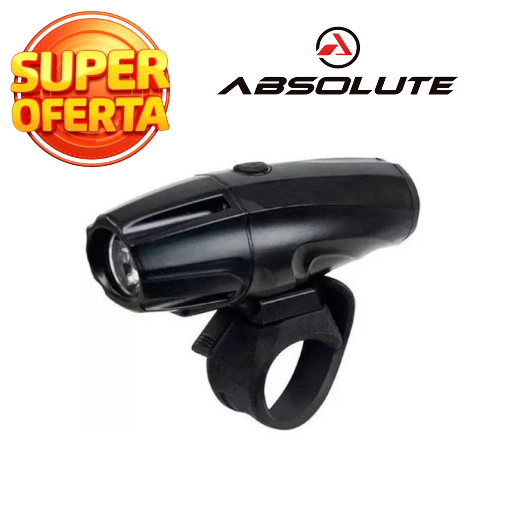 Farol Para Bike Absolute Jy-7026 1000 Lúmens Usb Led Promo em Oferta na Shopee