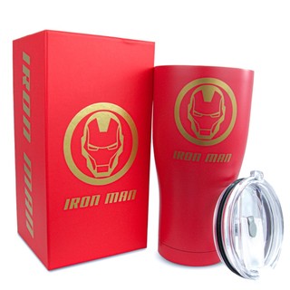 Copo Marvel Homem de Ferro Térmico Inox 900ml