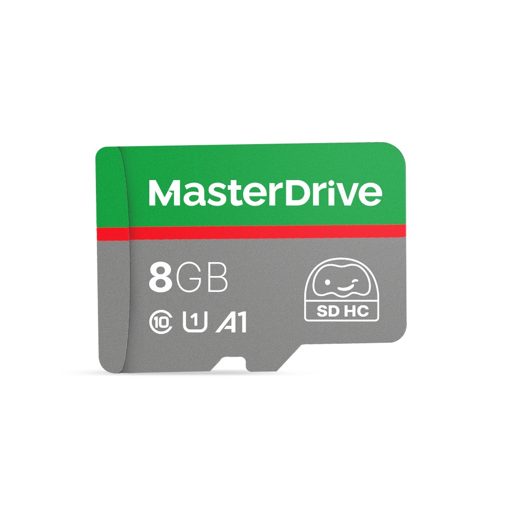Cartao de Memoria 8GB MasterDrive Class 10 MicroSD com Adaptador SD