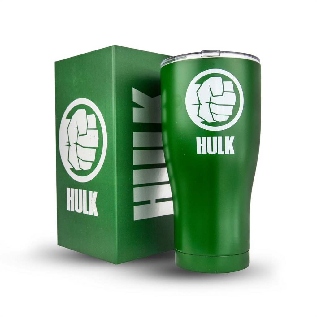 Copo Térmico Inox Hulk Marvel 900ml Marvel Vingadores em Oferta na Shopee