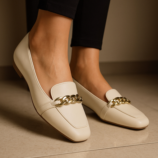 Sapatilha Mocassim Bico Quadrado AVND Marisse