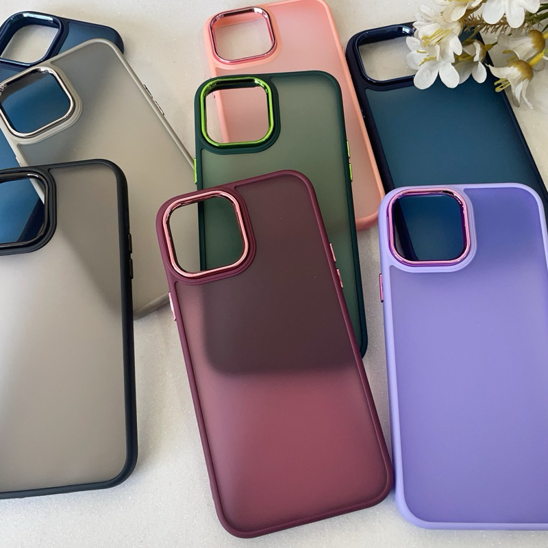 Capa Capinha Space Series Fosca Colorida Para Iphone 11,14,15,13 Pro Max,16 Pro Max em Oferta na Shopee