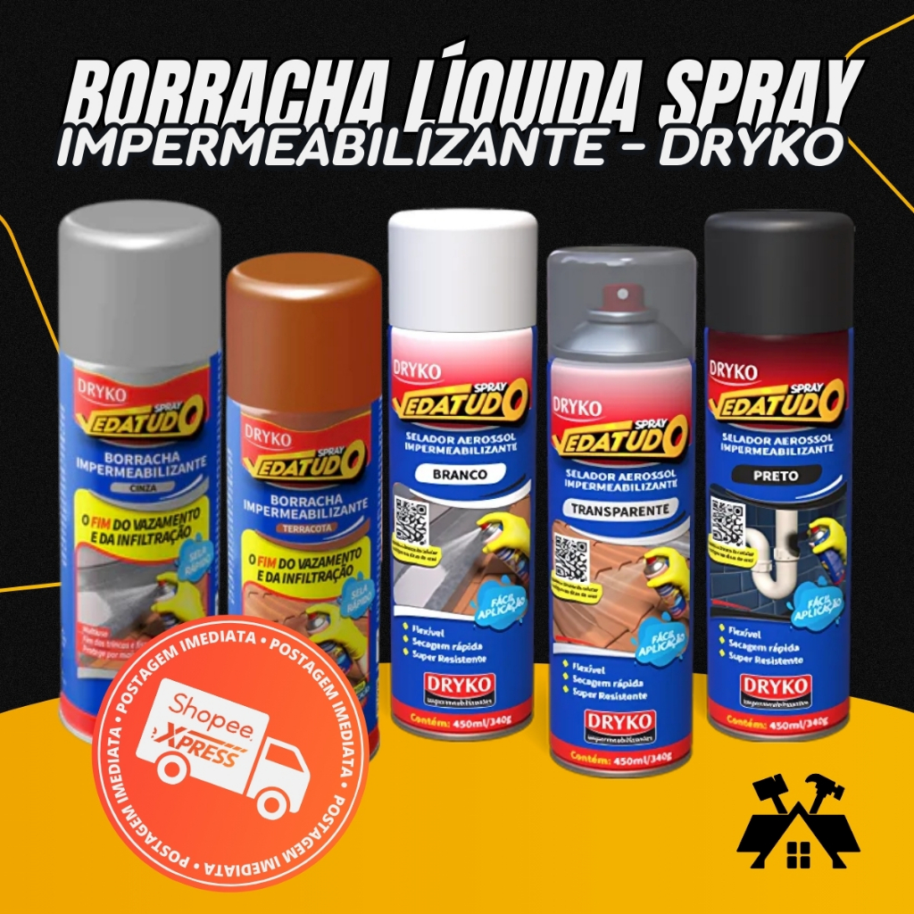 Spray Impermeabilizante VedaTudo 400ml/235g Dryko