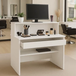 Mesa Para Estudos Organizadora Multiuso Com Gaveta