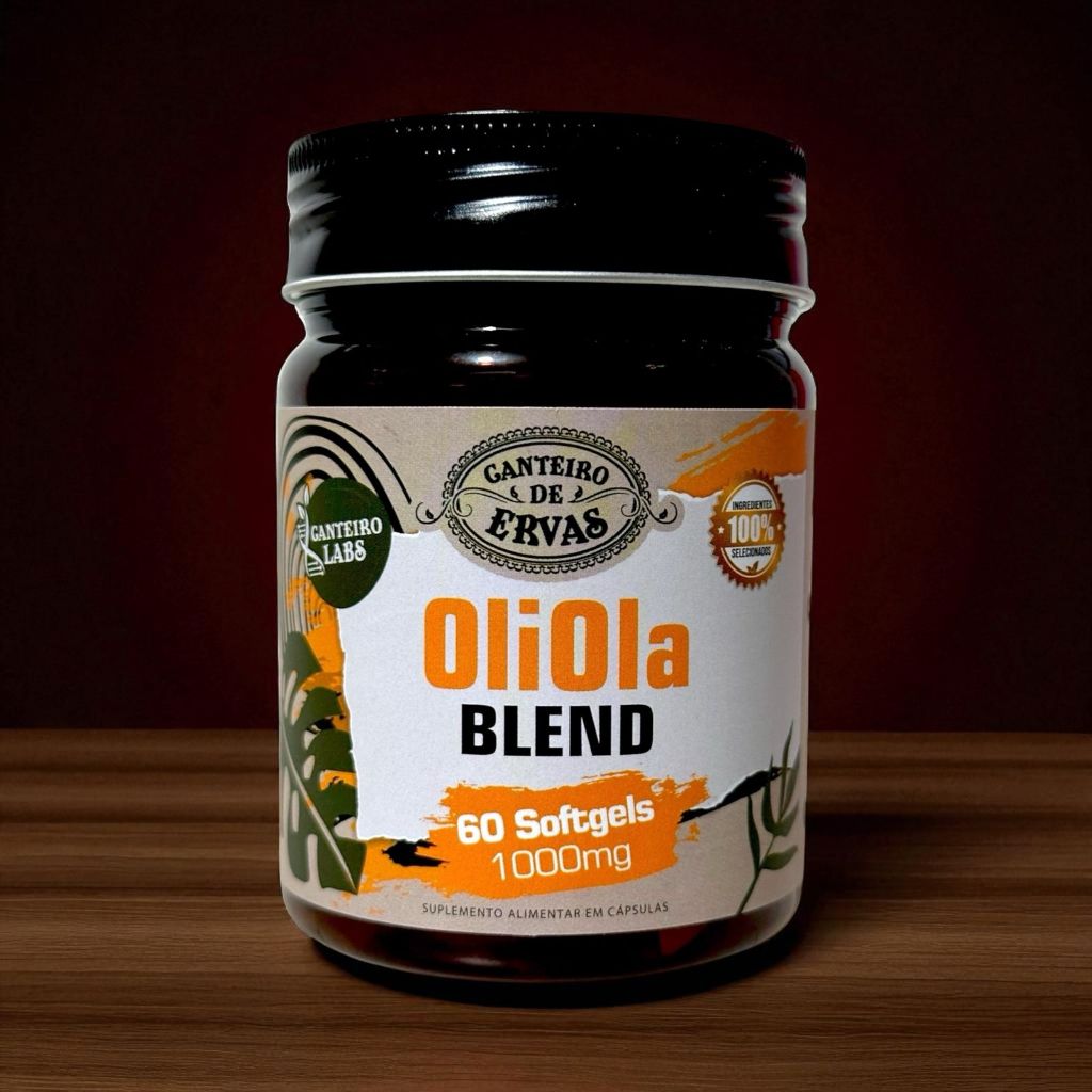 Oli Ola Blend 1000mg 60 Softgels | Canteiro de Ervas