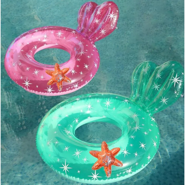 BOIA CONCHA COM DETALHES DE SEREIA 90cm e 120cm em Oferta na Shopee