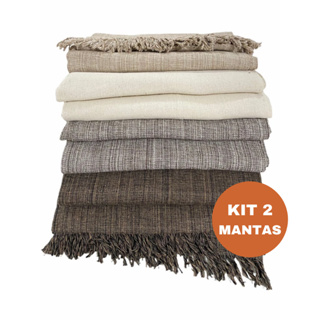 Kit 1 ou 2 Mantas de Sofá Luxo Cama Tipo Capa de Sofá Protetora Peseira Grandes Decorativas Algodão Gigantes 2.10x1.20 em Oferta na Shopee