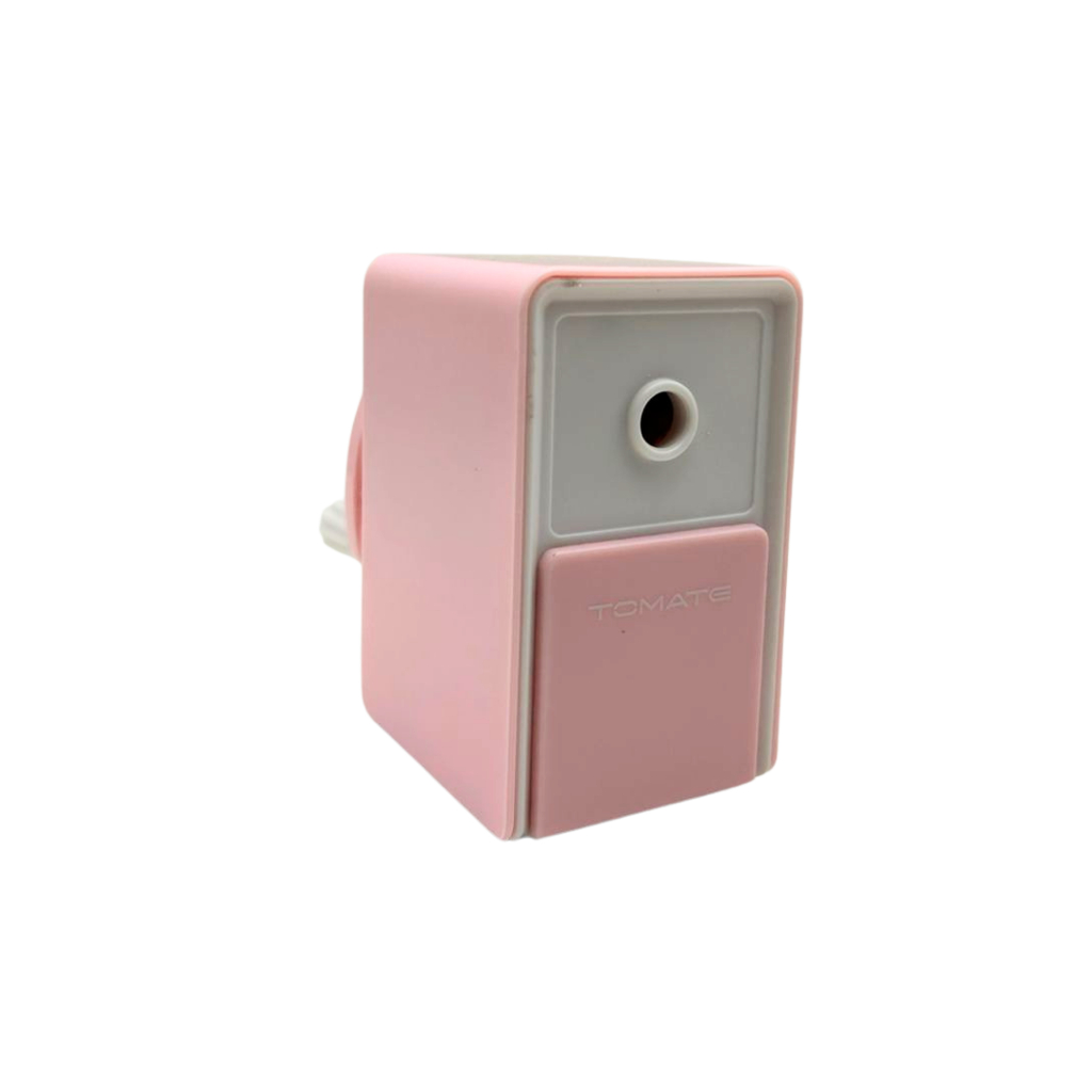 Apontador De Lapis Manivela Retrô De Mesa, Tomate MAT-M06A - Cores