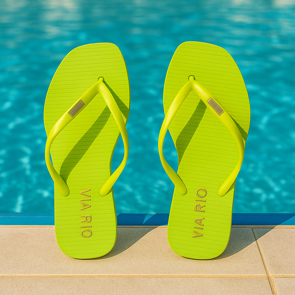 Chinelo Glitter Feminino AVND Coast em Oferta na Shopee