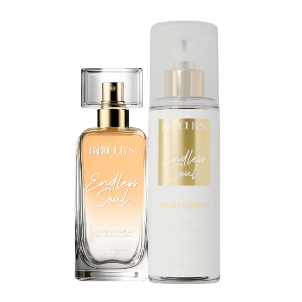 Kit Perfume Capilar e Body Splash Endless Soul Barbour's Beauty em Oferta na Shopee
