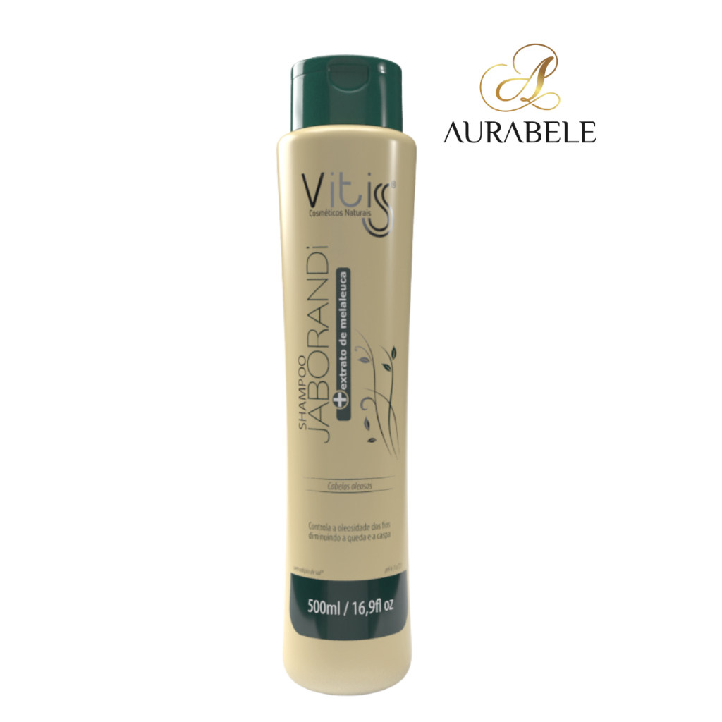 Shampoo Jaborandi 500ml Vitiss Antiqueda anticaspa redutor oleosidade
