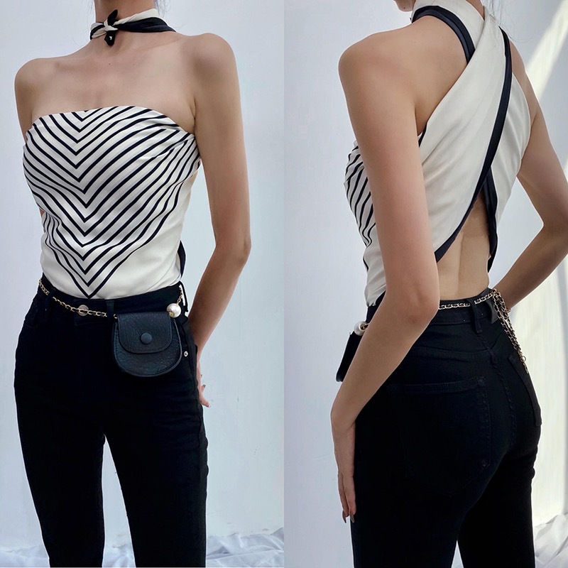 Lenço Feminino Cetim Encharpe 90cmx90cm Estampa Geométrica Moderna, Toque Macio, Estilo Seda Pescoço Para Bolsa Cabeça