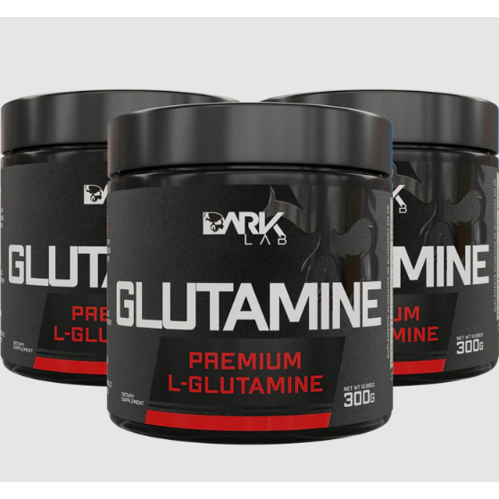 kIT 3X Glutamina 300g - Dark Lab