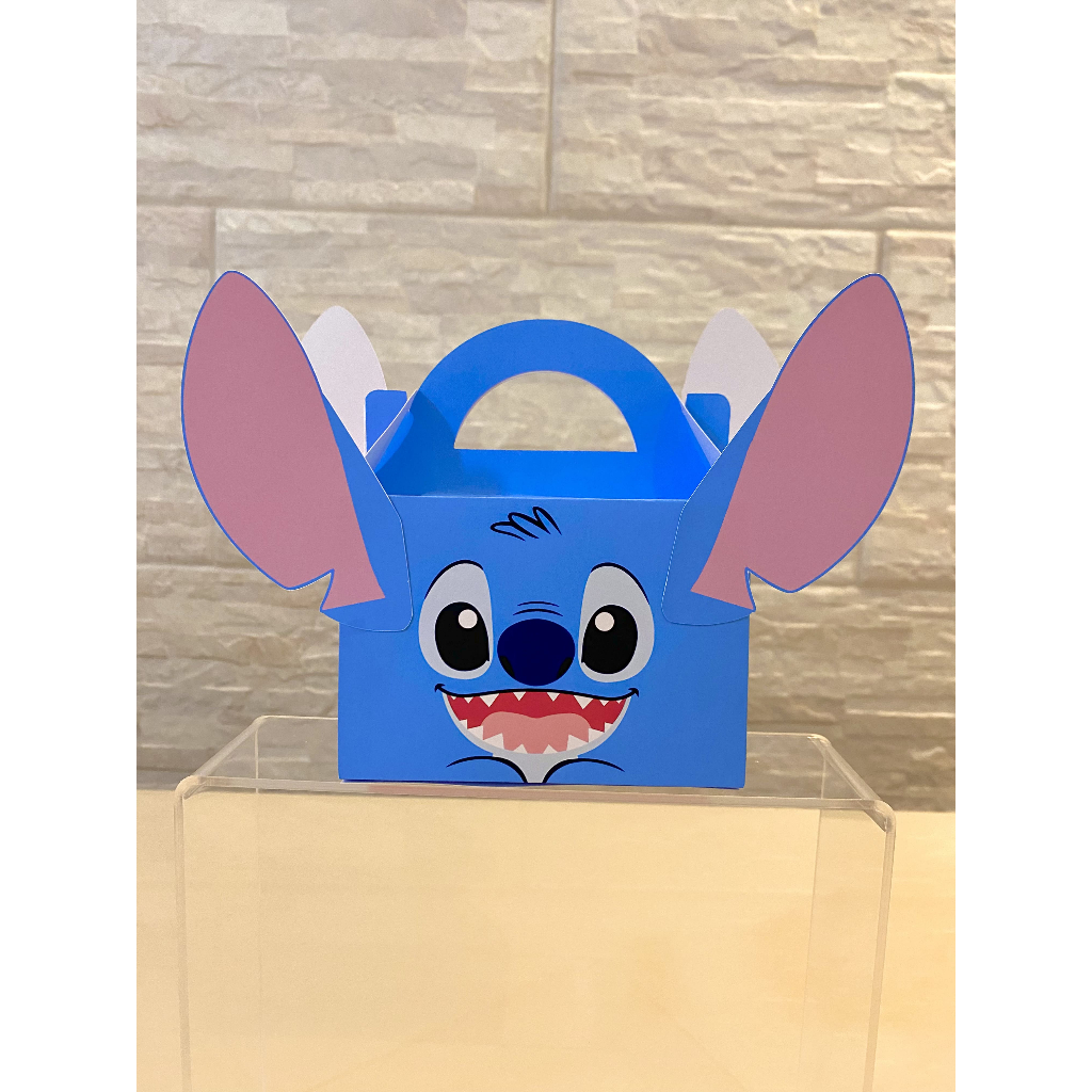 Kit Aniversário Stitch|Maletinha Personalizada Stitch e Angel | Lembrancinha Festa Infantil | Caixa Surpresa Aniversário