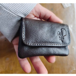 Porta Moedas bolsinha Elegante e Prático  Compacto de Couro legítimo Organize suas Moedas Funcional em Oferta na Shopee