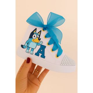 Tênis Bluey personalizado para crianças em Oferta na Shopee