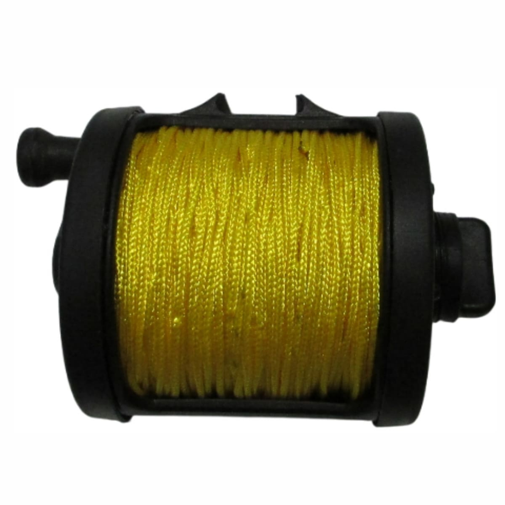 Carretilha Max Vertical c/ freio lateral de fricção PKSUB c/ linha p/ arbalete mergulho pesca sub