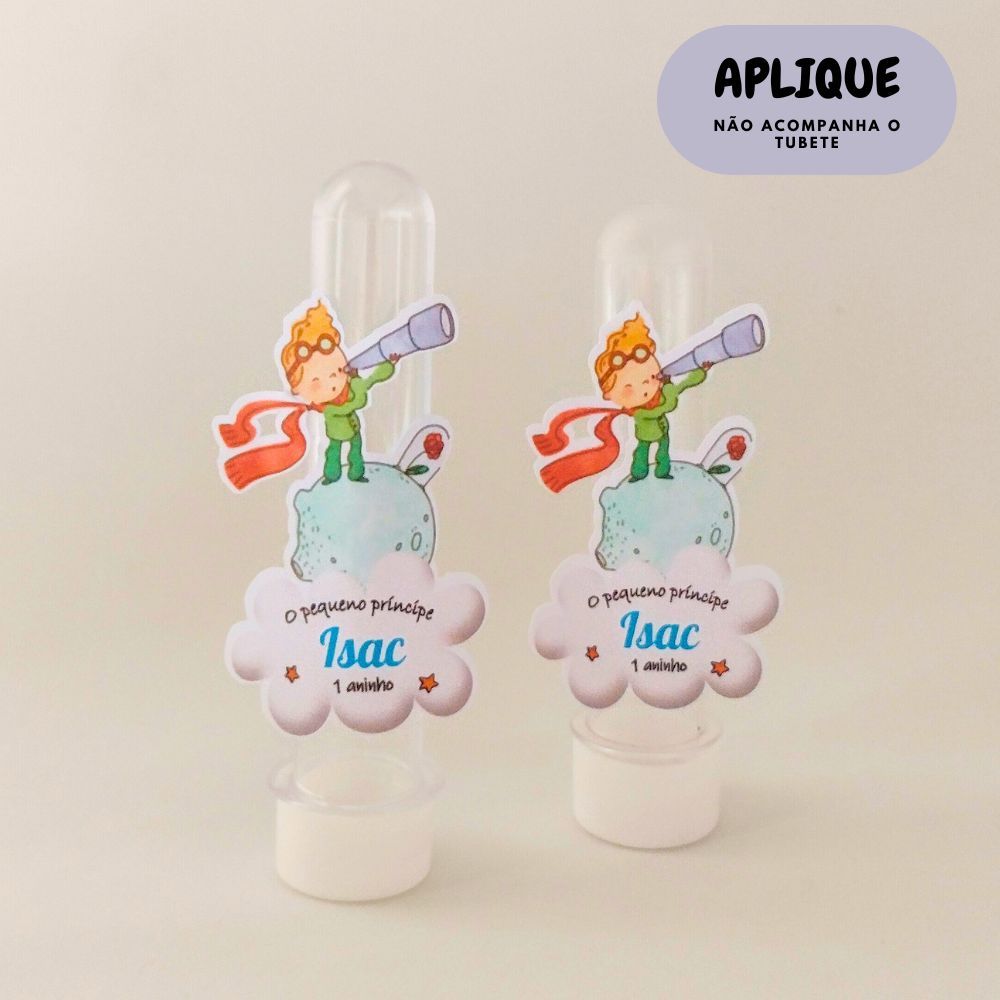 Apliques Personalizados para Tubetes Pequeno Príncipe/ Lembrancinha Aniversário/Kit festa Pequeno Príncipe