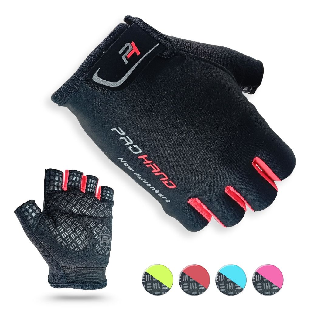Luva Para Bike Meio Dedo Ciclismo Ciclista Bicicleta Masculina Feminina Fitness Academia Mtb em Oferta na Shopee