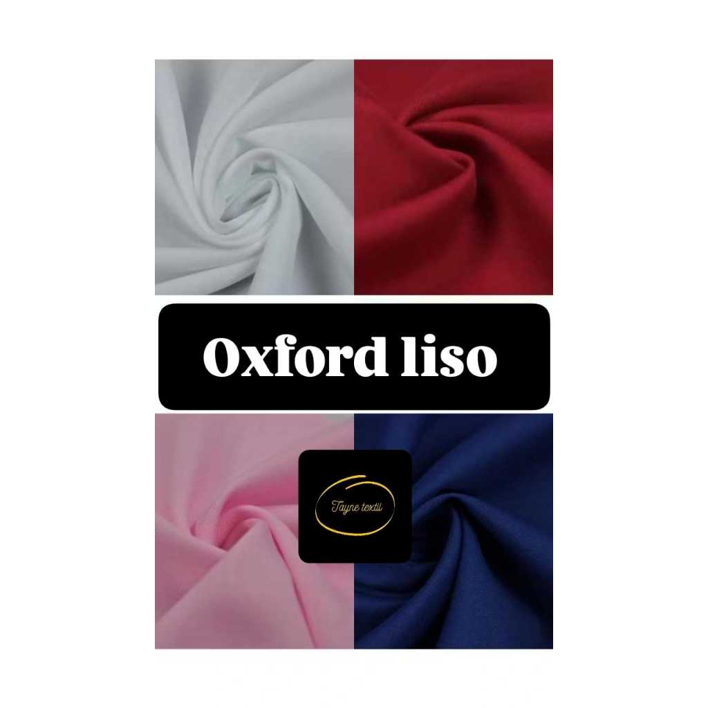 5 Metros Tecido Oxford Liso - Gramatura 225g - Várias Cores - 5 Metros