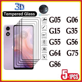 Película de Vidro Temperado 3D MOTO G05 G06 G15 G35 G55 G56 G64 G75 G86