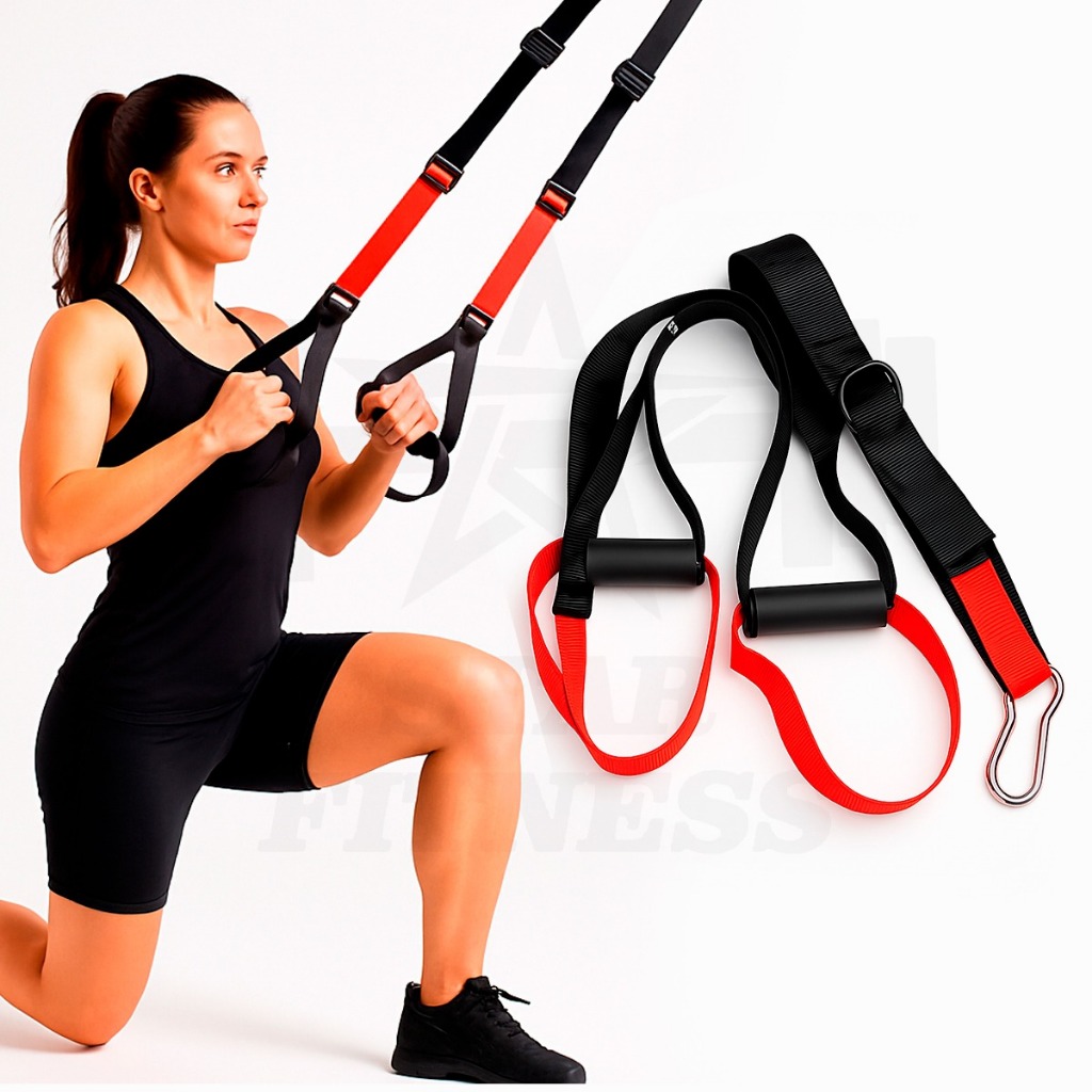 TRX Fita de Suspensão Profissional Força Resistência Flexibilidade Treino Futebol Academia Funcional em Oferta na Shopee