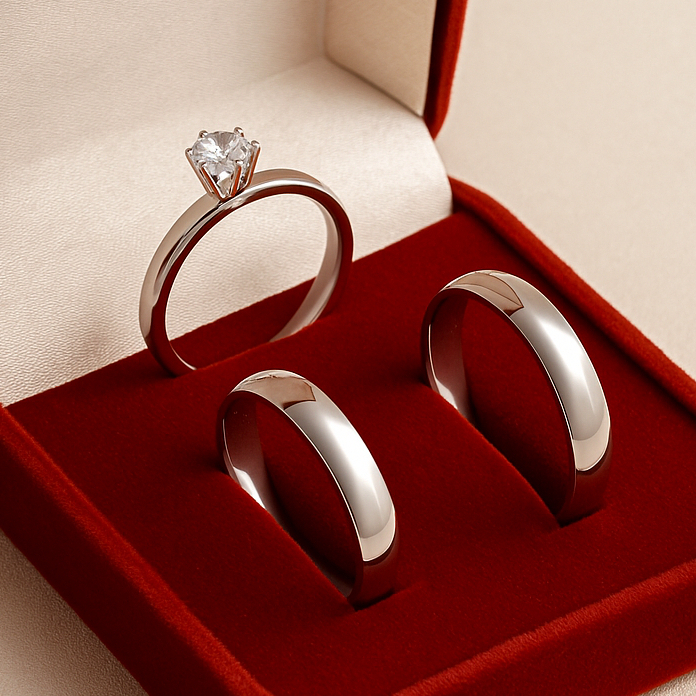 Aliança Aço Cirúrgico - Comprar com Melhor Preço em Anéis