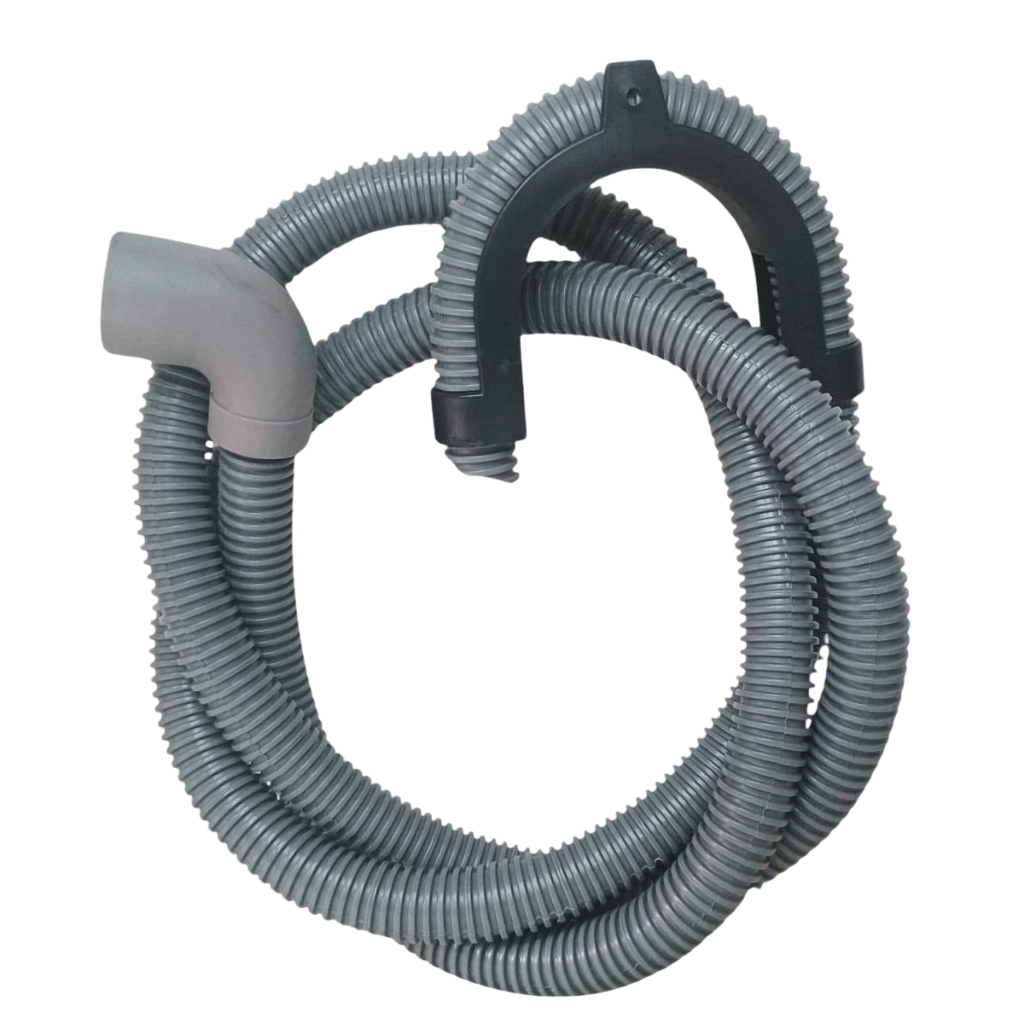 MANGUEIRA DE SAÍDA ÁGUA CURVA BOCA GROSSA LARGA LAVADORA 2,00 METROS em Oferta na Shopee