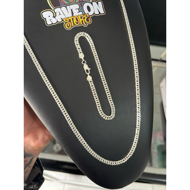 Conjunto elo duplo 4mm em Oferta na Shopee