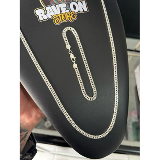 Conjunto elo duplo 4mm em Oferta na Shopee