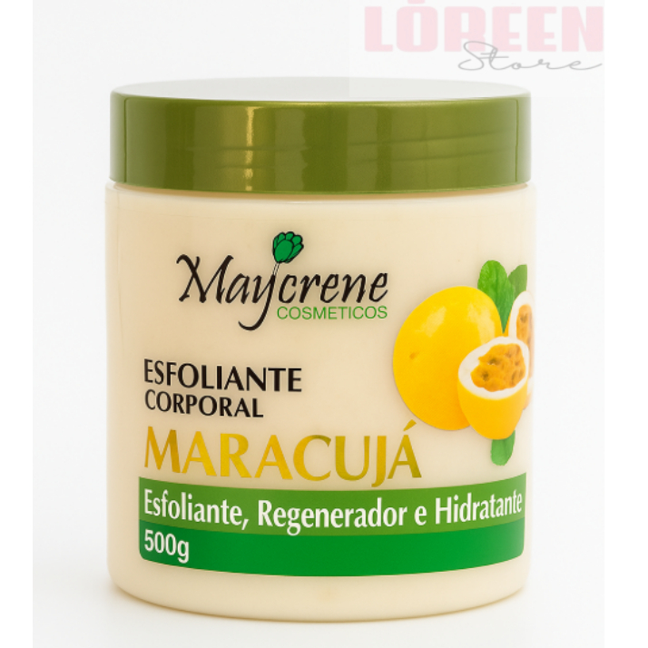 Esfoliante Corporal  Regenerador e Hidratante Maracujá 500g