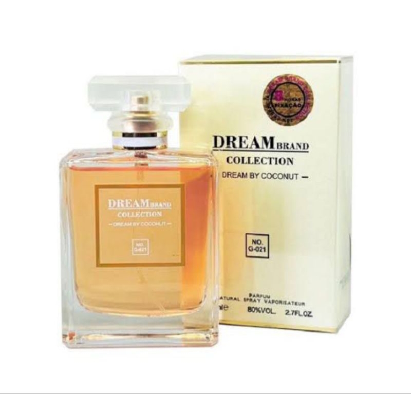 Perfume Dream Brand Collection 100ml N°021(Frasco igual a foto)