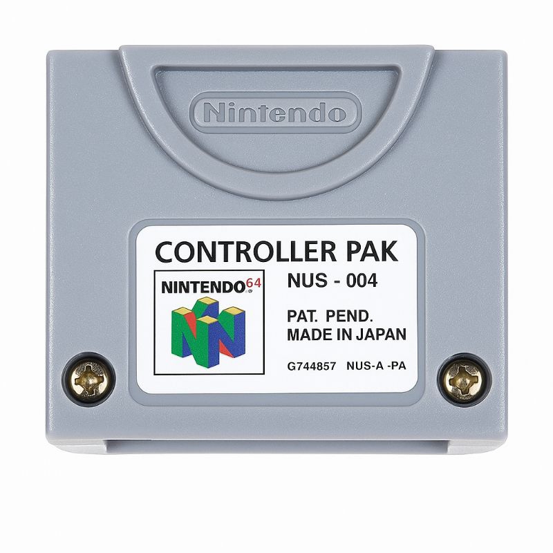 Memory Card N64 Controller Pack Cartucho de Memória para Nintendo 64