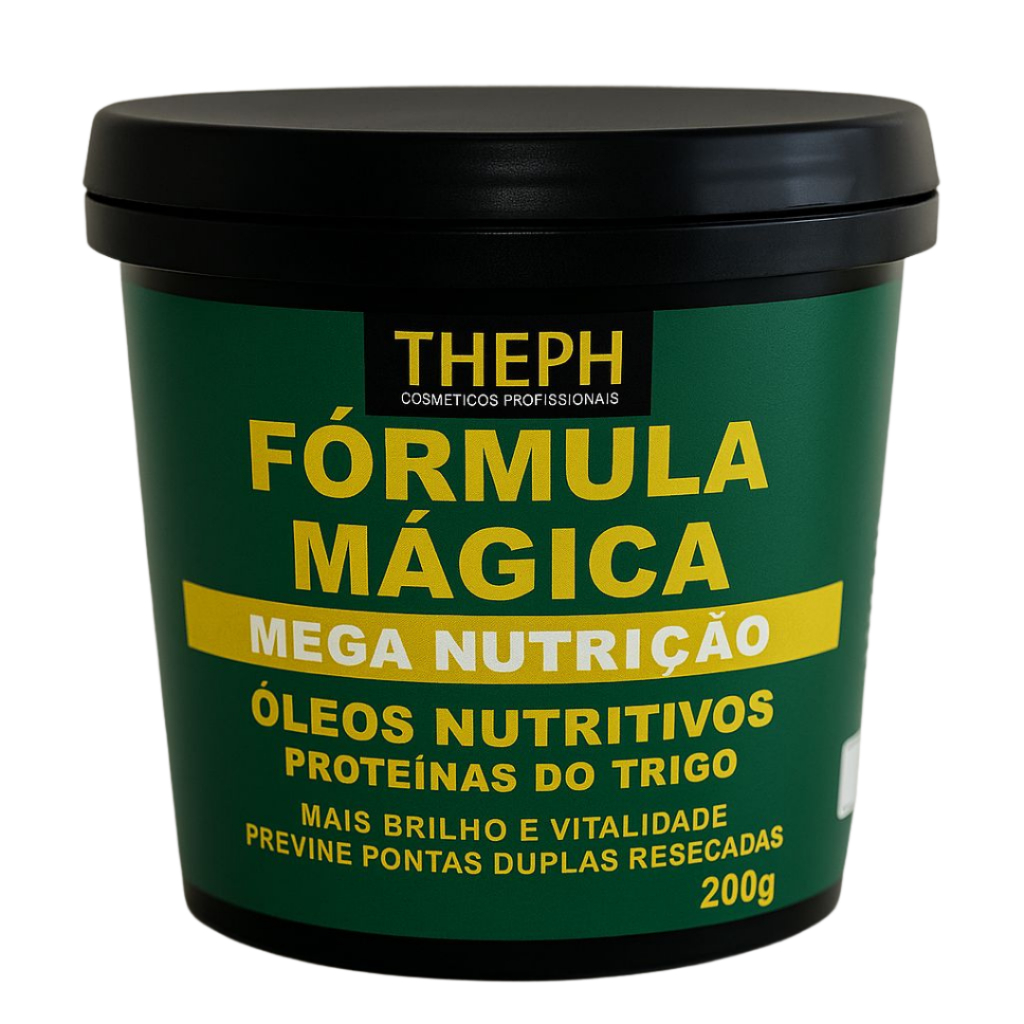Máscara Capilar Fórmula Mágica Com Óleos Nutritivos + Proteínas do Trigo 200g em Oferta na Shopee