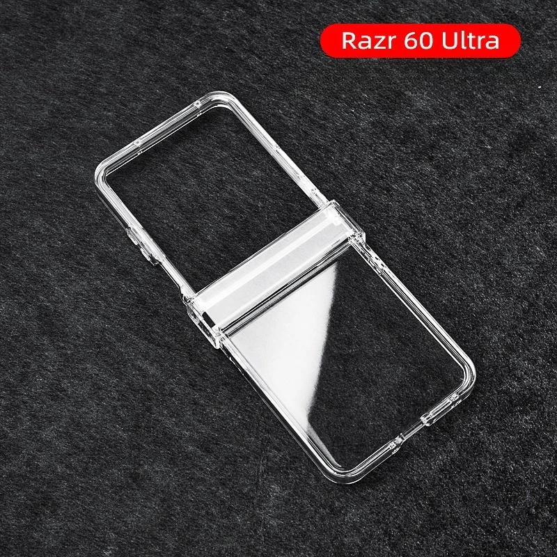 Capinha Capa Para Motorola Razr 60 Ultra Transparente Case Proteção Dobradiça Me