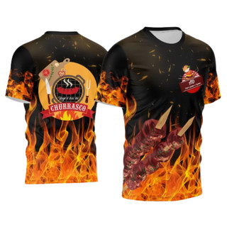 Camiseta Churrasco – Ideal para Família, Amantes de Churrasco e Eventos